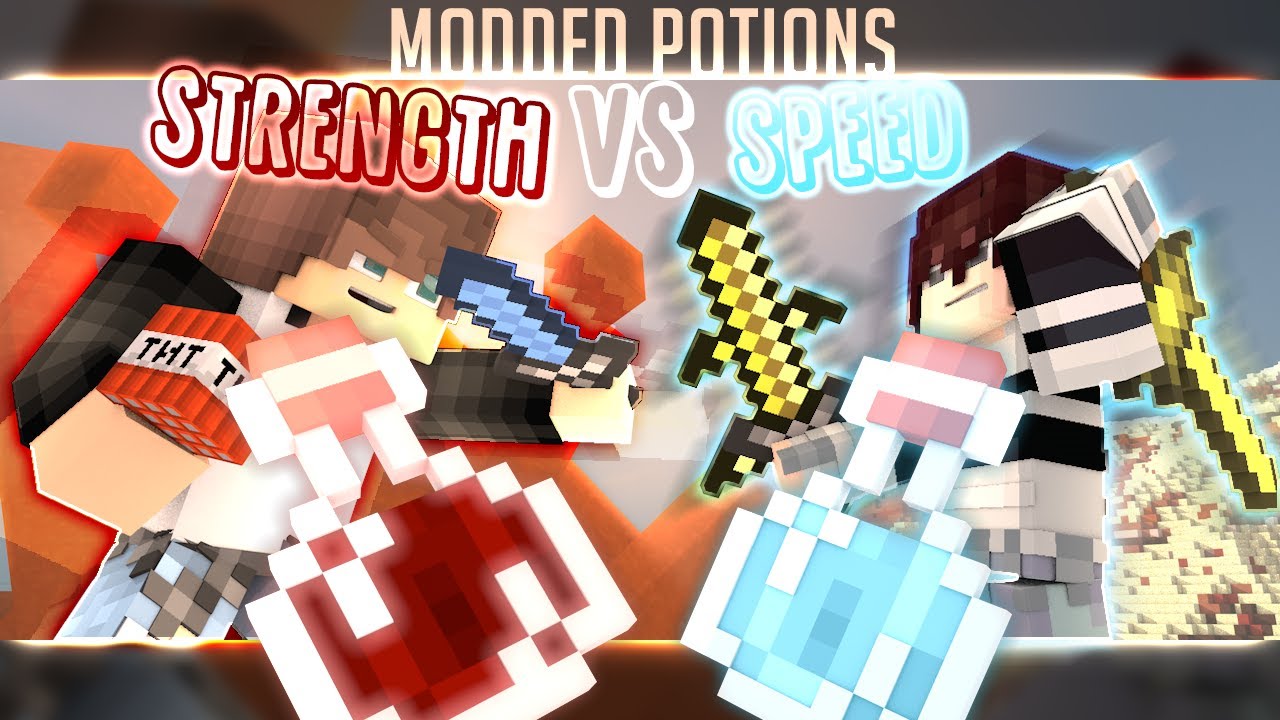modded potions insane potions fight minecraft animation youtube