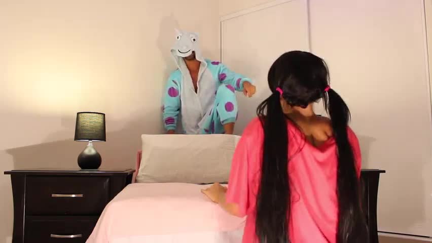 monsters inc sully cums all over boos ass and pussy cosplay luscious