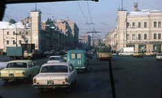 moscow street tags moscow street buildings cars trucks bus taxi