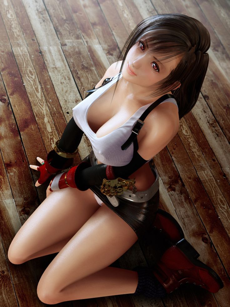 mr just released some new artworks for final fantasy viis famous character tifa
