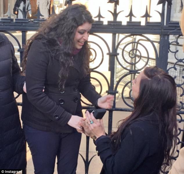 ms chambers celebrated todays victory proposing to her girlfriend outside the royal courts of justice