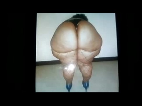 my hot sperm cocktail on this sexy bootyfull curvy lady heavy bottom donk