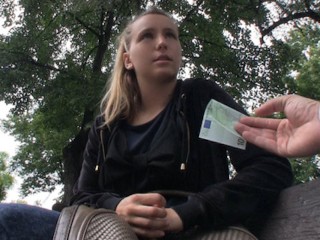 natural blonde czech girl is picked up for public sex 2