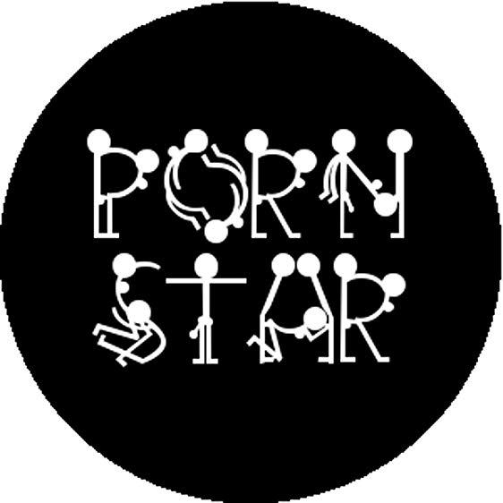 new black fashion badge button pin porn star adult swinger sexy fun funny