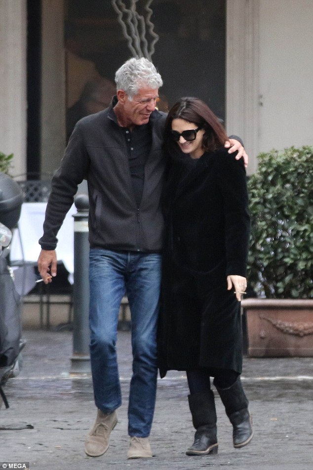 new couple anthony bourdain is dating italian star asia argento according to multiple outlets