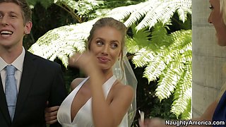 nicole aniston cheats on her fiance at the wedding day 1