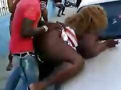 no shame jamaican couple fucking in public big butts hardcore