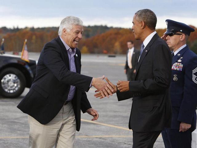 obama rallies for michaud in portland maine your looking at a brilliant and a gorgeous