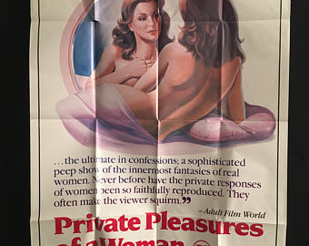 original private pleasures of a woman one sheet movie poster adult sex xxx