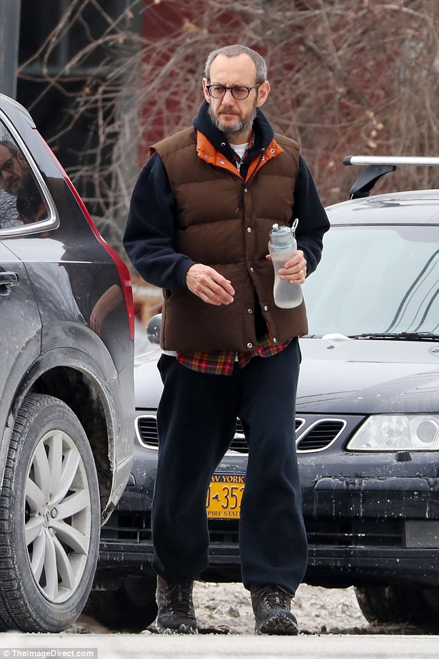 out of the spotlight richardson who is pictured leaving a yoga class in woodstock