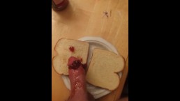 peanut butter and jelly dick sandwich first video kinda crappy