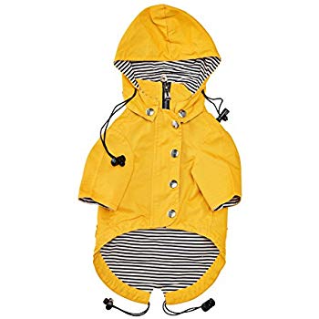 pet products packable dog rain poncho rubber