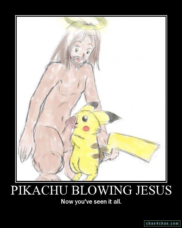 pikachu jesus blowjob rule