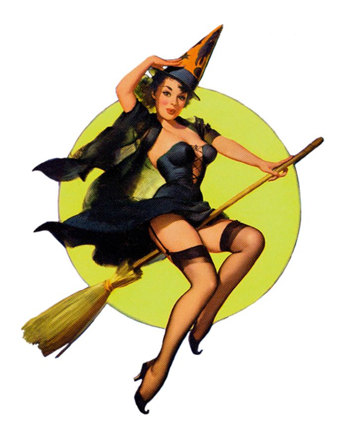 pin up girls witch pin up traditional renaissance