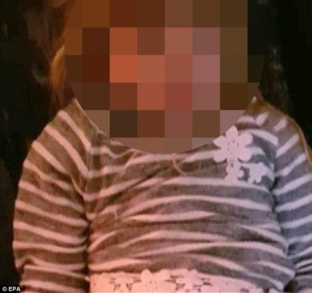 police discovered images of a young girl being abused on the dark web before taking