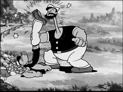 popeye and bluto fighting elephant whale research redmoon