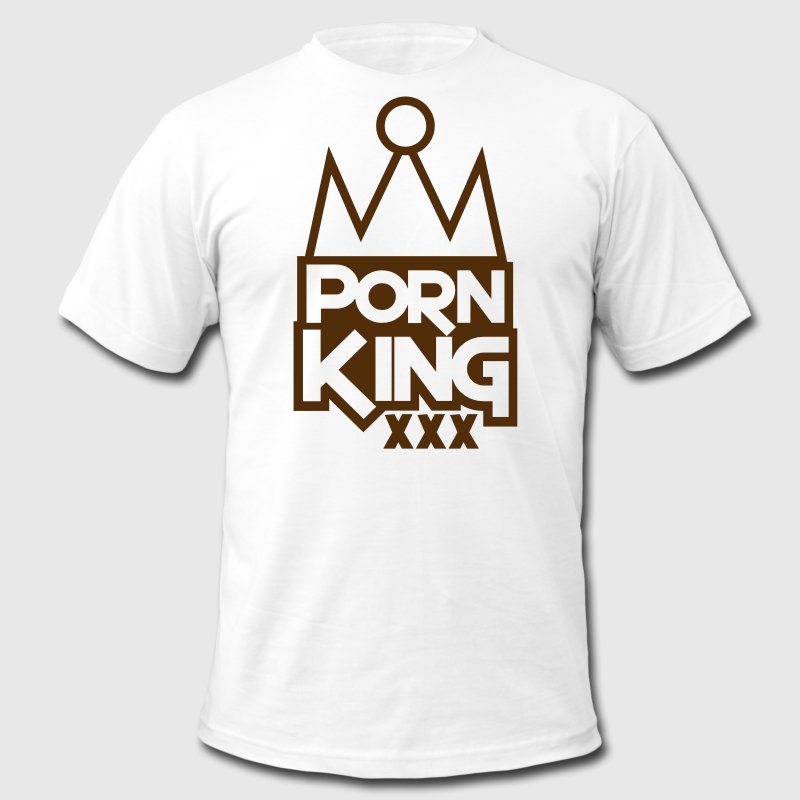 porn king bling shirt spreadshirt 3