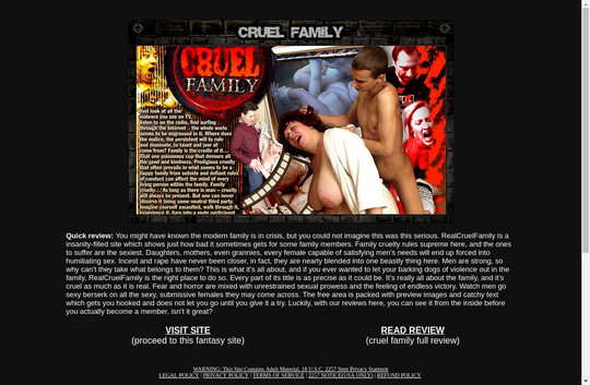 porn members area for real cruel family