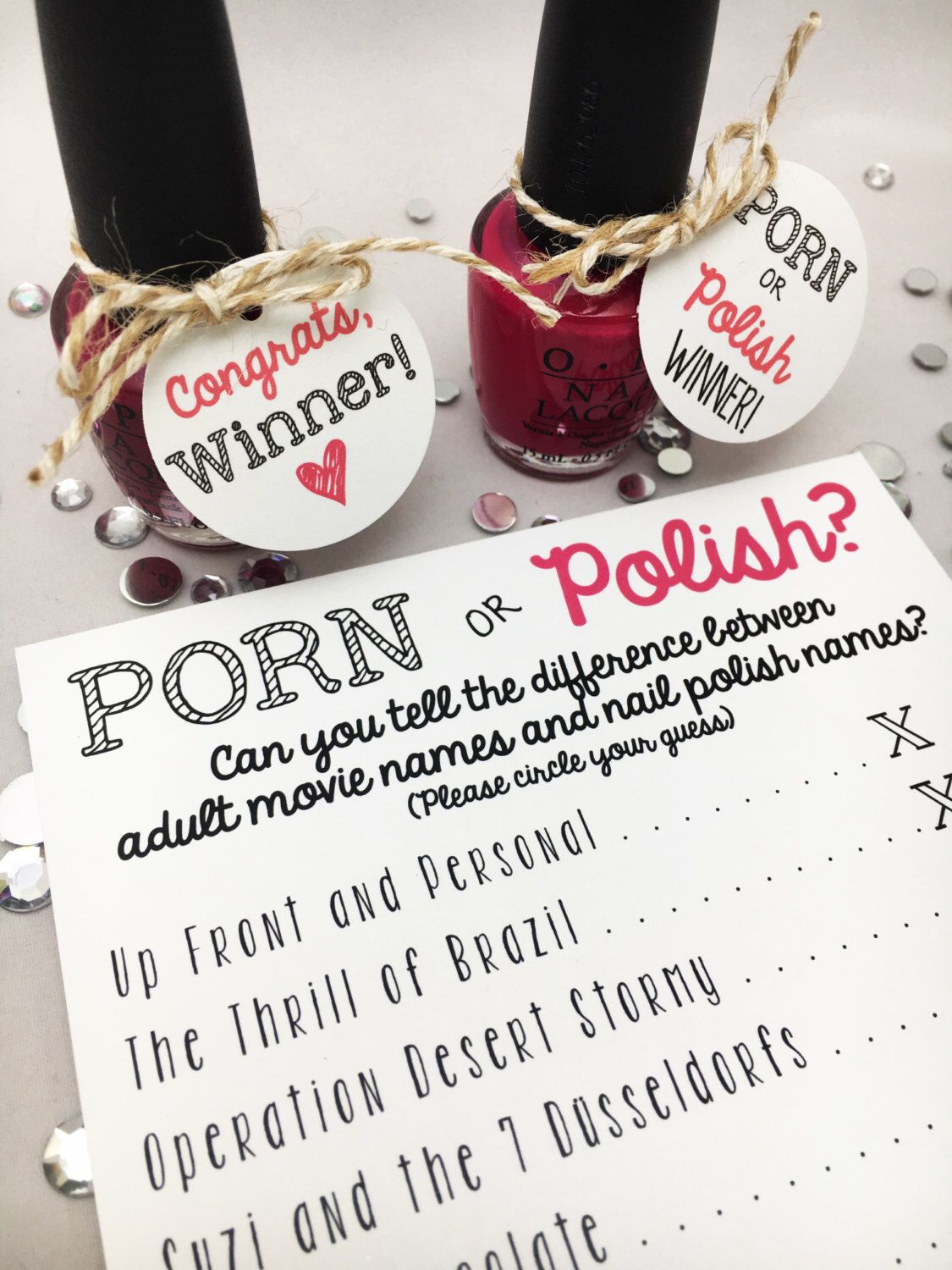 porn or polish porn or poland unique bachelorette party game bridal shower game