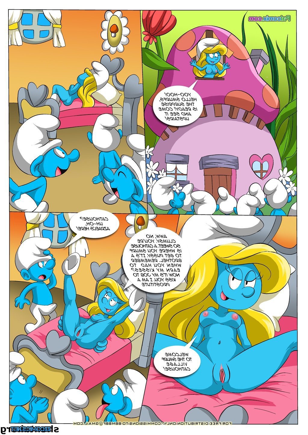 Smurfette Mermaid Porn - funny smurf porn smurf printable coloring pages for kids - MegaPornX
