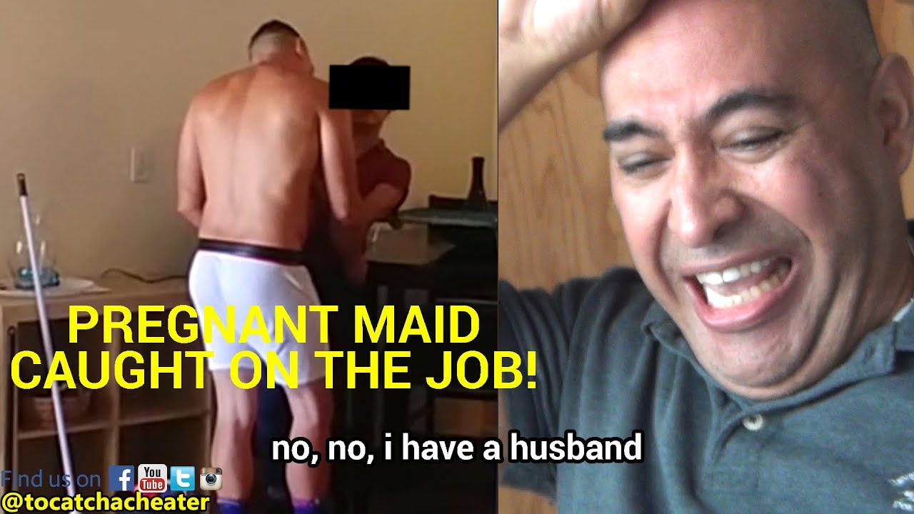 pregnant maid caught king on the job husband watches shocking footage