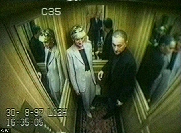 princess diana and dodi al fayed at the ritz hotel before they both died