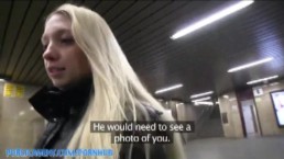 public agent he lied that hes gay just to fuck this hot blonde girl