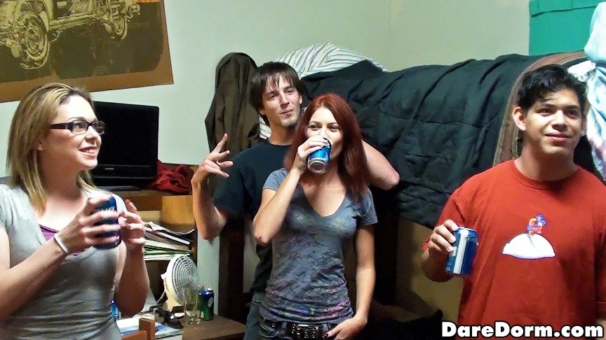 public fuck these horny college babes get drunk off 4