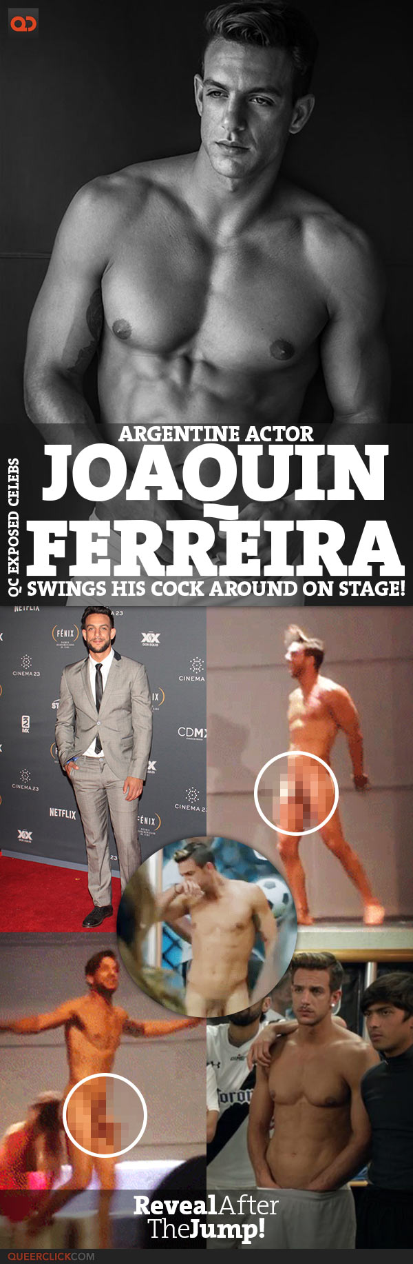 qc exposed celebs joaquin ferreira mexican actor naked swings his cock around on stage teaser