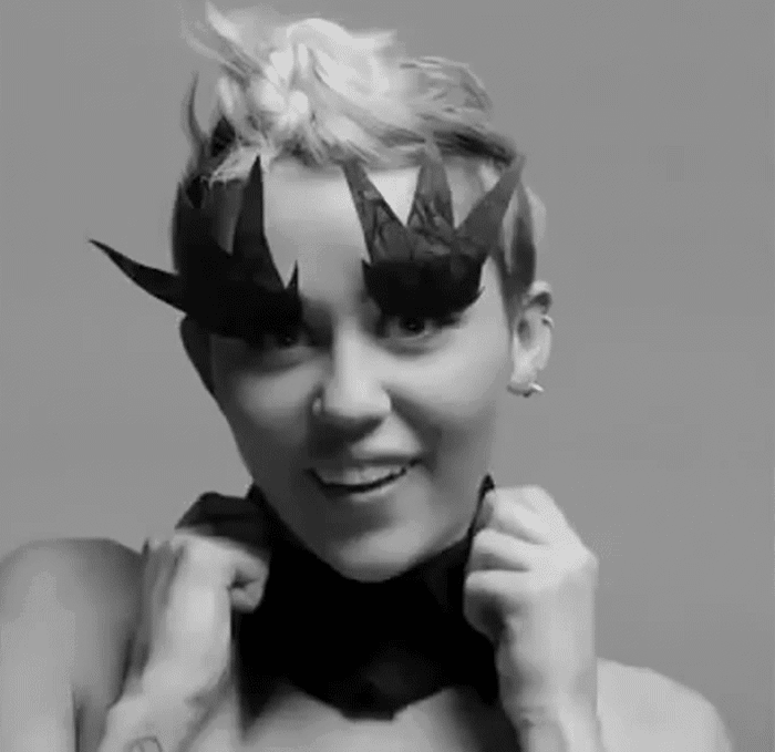 racy gifs from miley cyrus bondage video thatll tie you 1