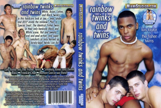 rainbow twinks and twins miami studios gay porn dvd