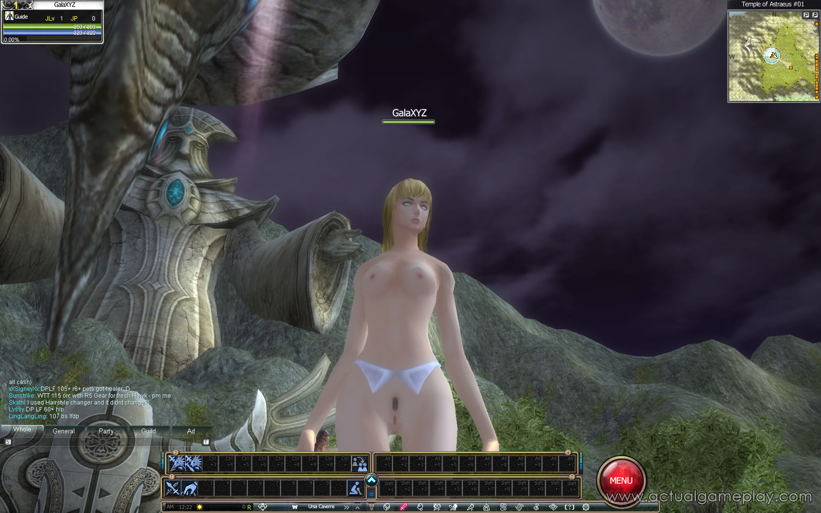 rappelz online nude character patcher actual gameplay