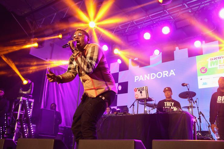rapper kevin gates performs onstage during the pandora discovery den on march 1