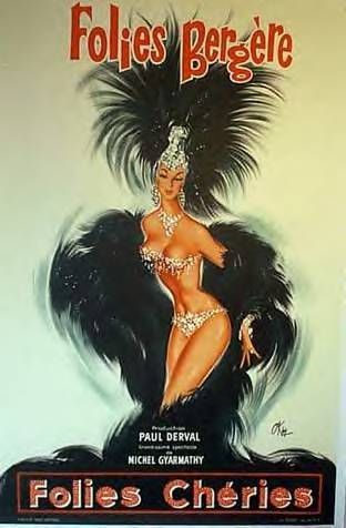 rare vintage french cabaret posters of paris golden era vintageposters