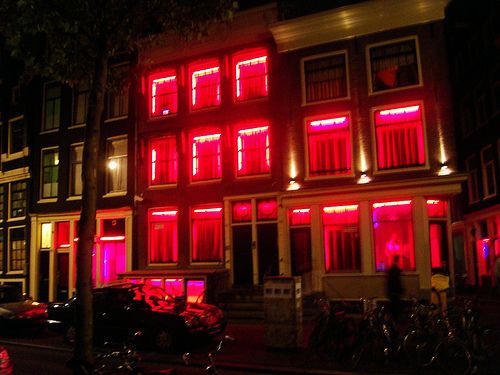 red light district amsterdam holland child self teen self