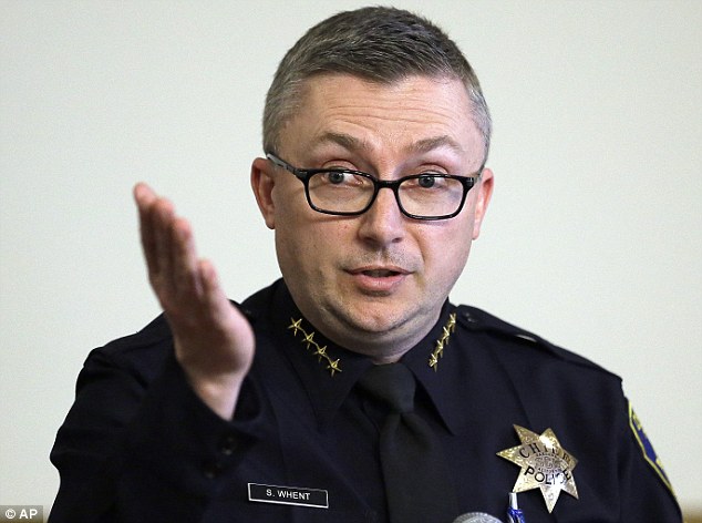 resigned oakland police chief sean whent pictured resigned thursday after of his
