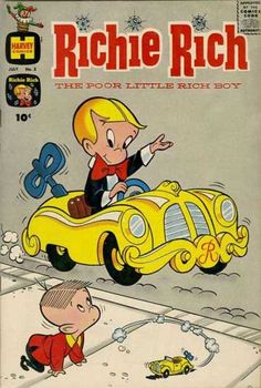 richie rich comic books i know its not a toon but i always got