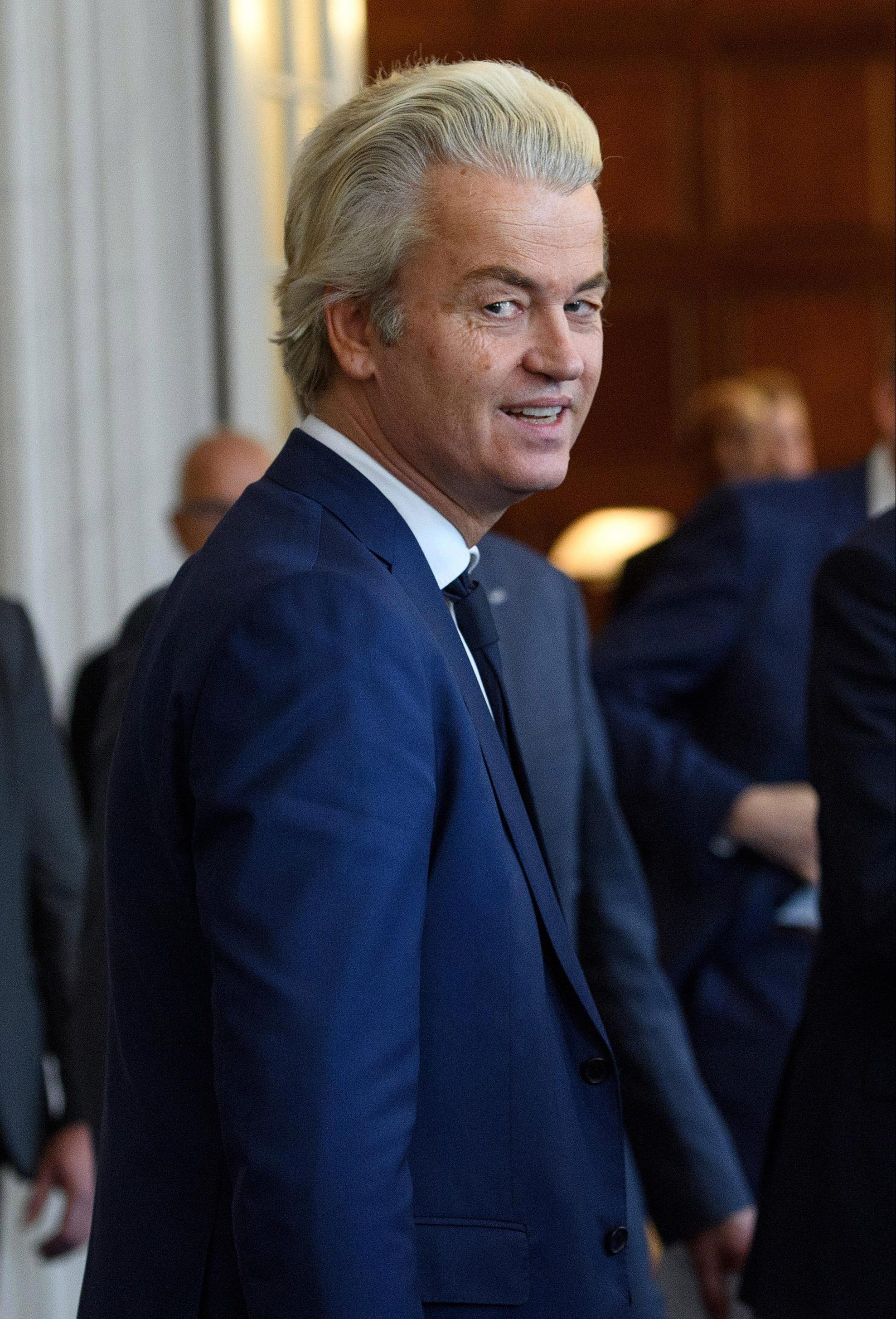 right winger geert wilders of the freedom party came second in the election