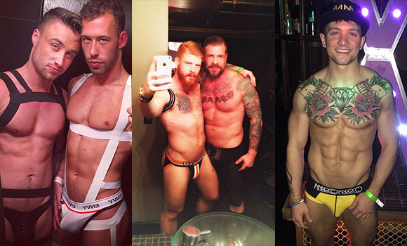 rocco steele fucked boomer and sebastian kross was the belle of the ball at hustlaball vegas