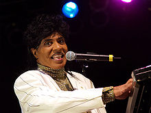 rock and roller little richard performing