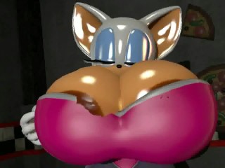 rouge the bat breast inflation 1