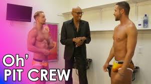 rupaul gay porn hot drag queen cock enticing oh pit crew with the rupaul