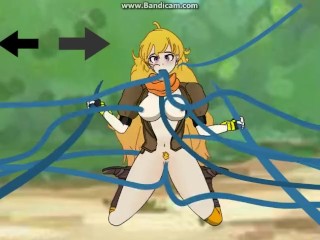 rwby yang tentacle fucked standing tough 2