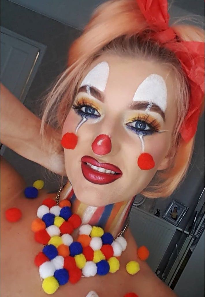 Sexy Clown Facial - cute clown faces how create cute clown faces ehowcom pic - MegaPornX