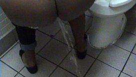 school girl peeing in her boot and masturbating secretly 4