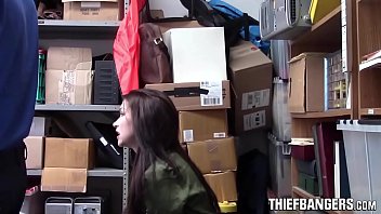 security officer strips fucks teen thief susp