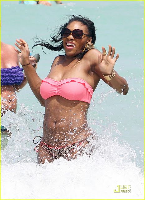 serena williams at the beach female tennis players sports