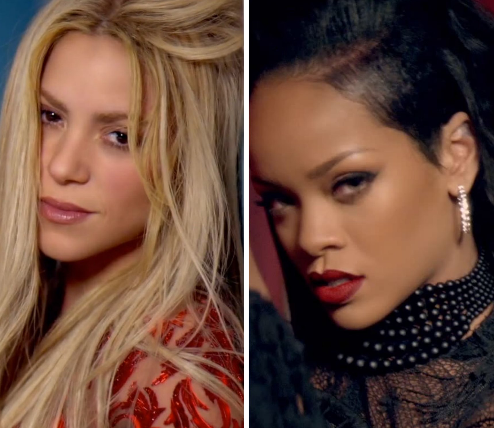 sexiest moments in shakira and rihannas cant remember 4