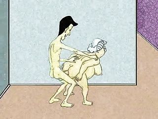 sexy anal granny and squirt animation tmb