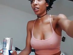 sexy black girl with a rock hard body amateur big boobs